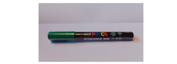 merkstift voor 2024, Groen. voor het merken van de koningin